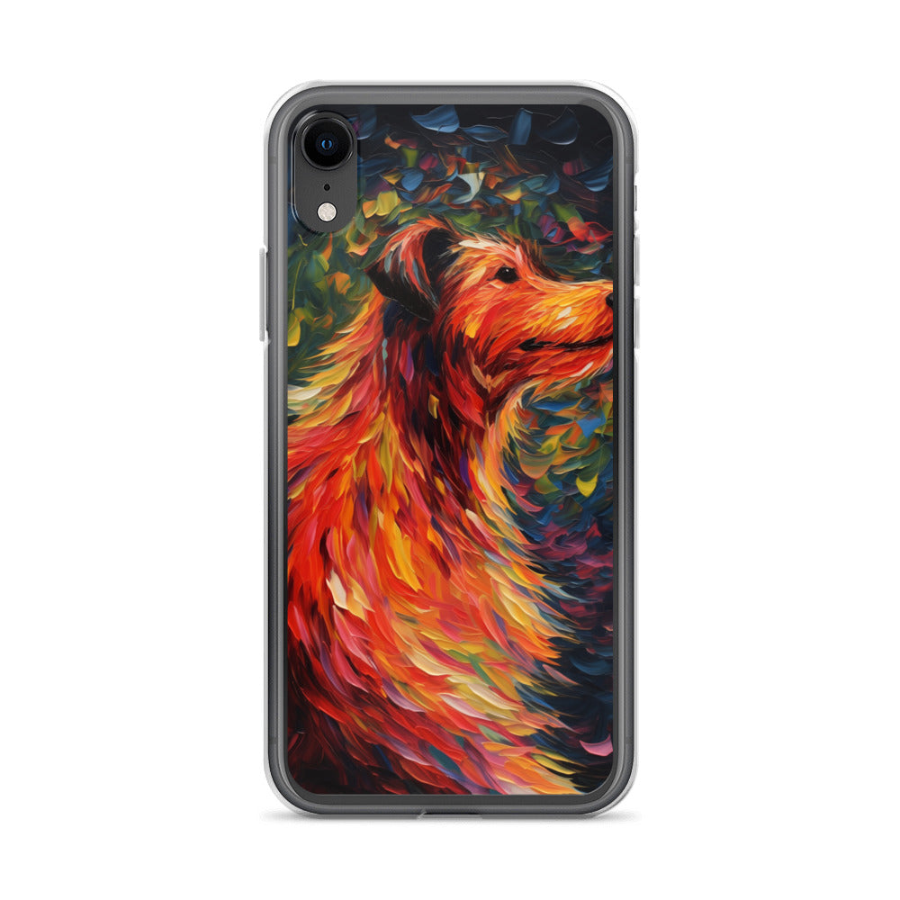 Van Gogh dog C Clear Case for iPhone