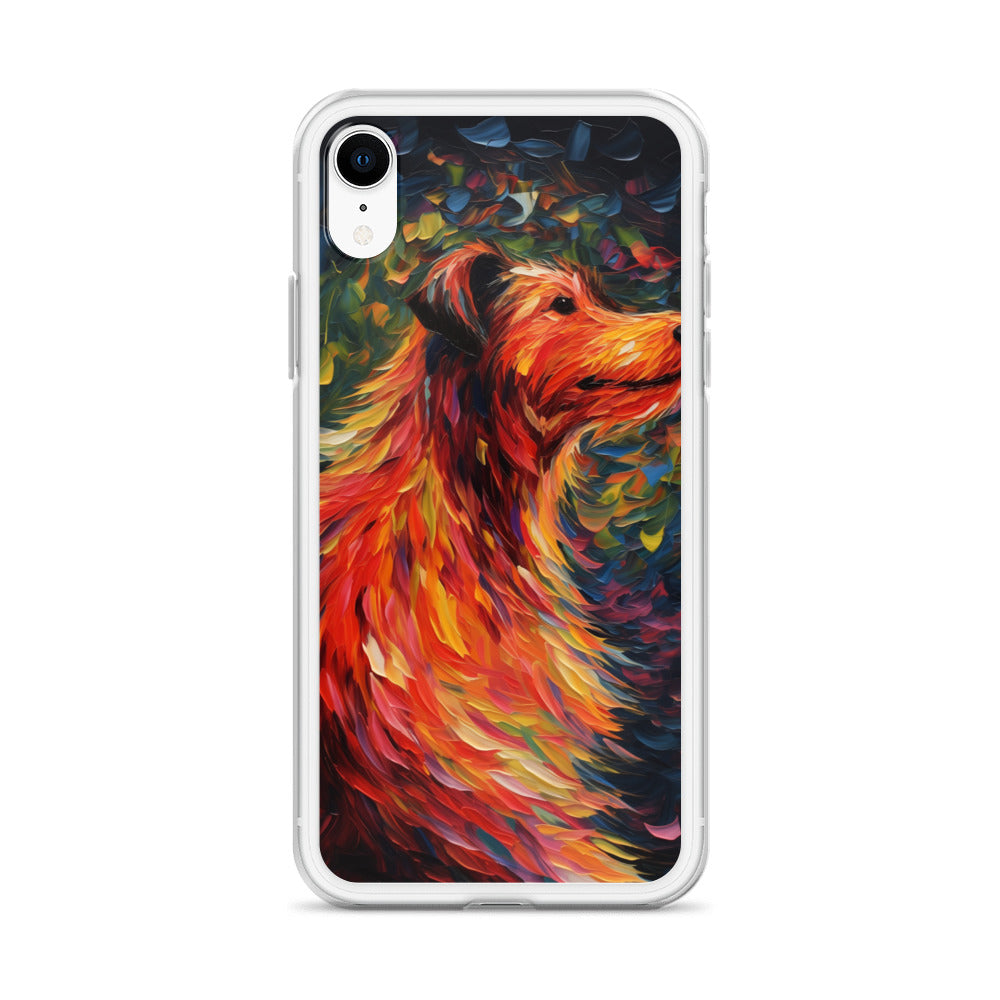 Van Gogh dog C Clear Case for iPhone