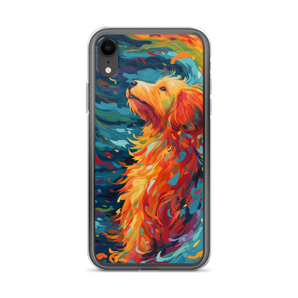 Van Gogh dog B Clear Case for iPhone