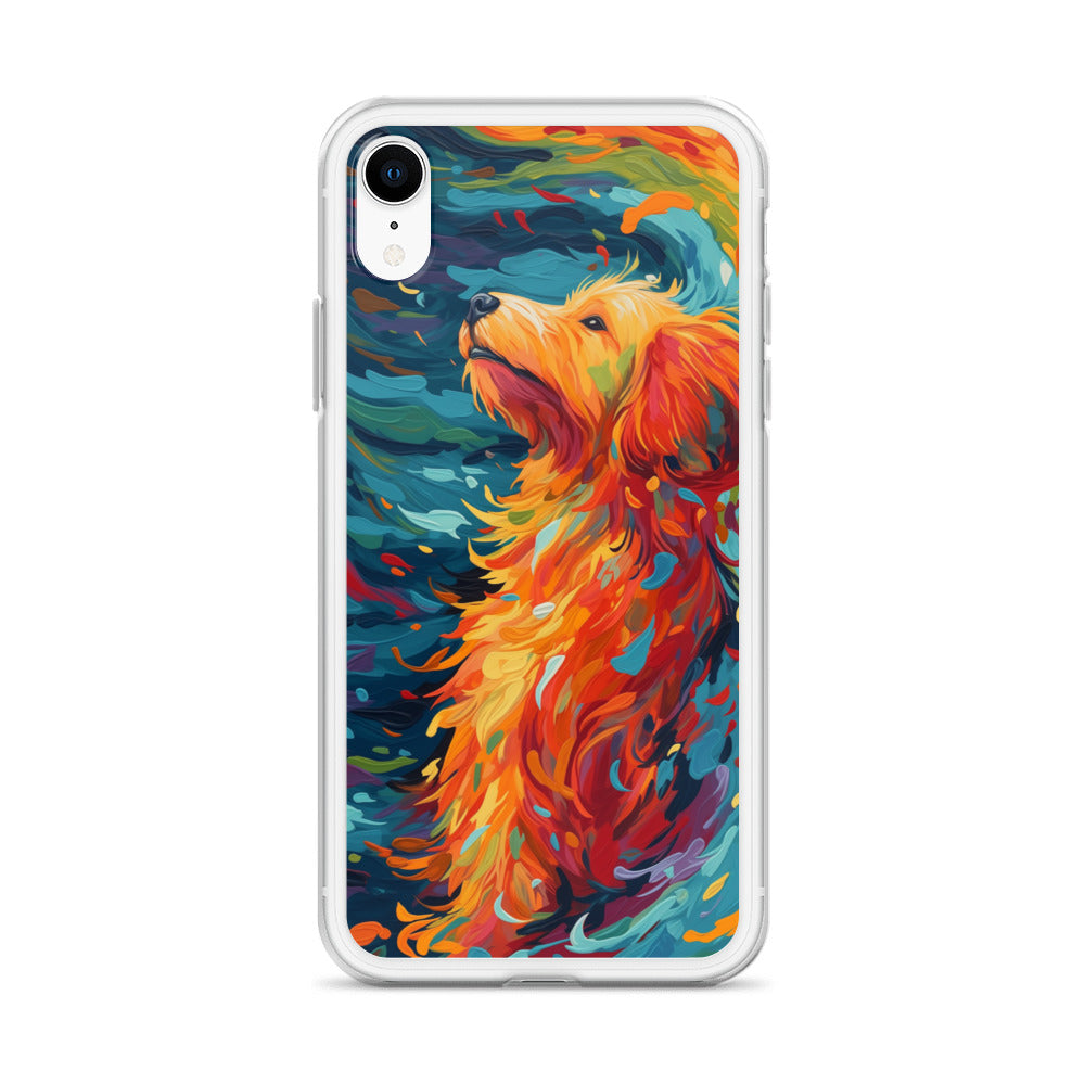 Van Gogh dog B Clear Case for iPhone