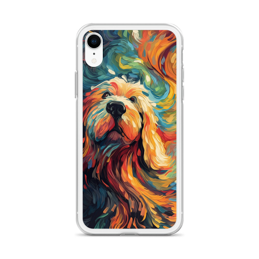 Van Gogh dog D Clear Case for iPhone
