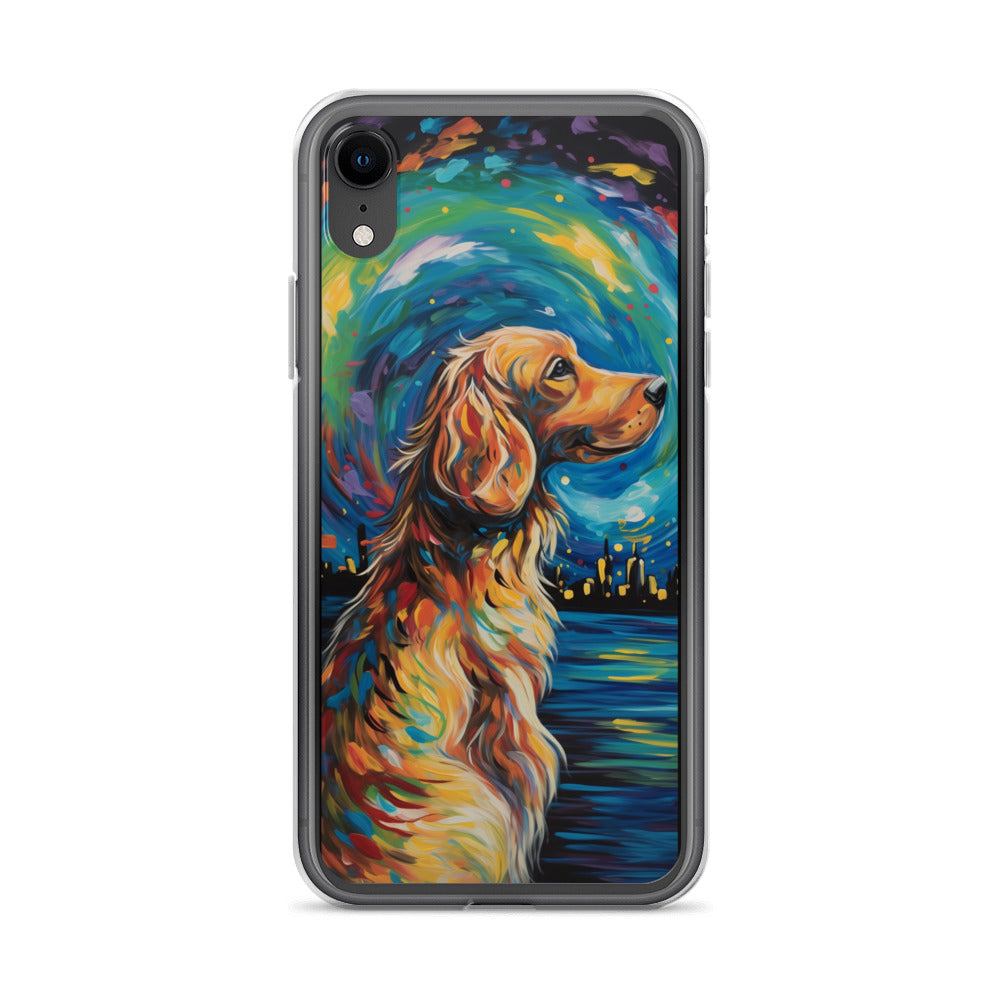 Van Gogh dog F Clear Case for iPhone