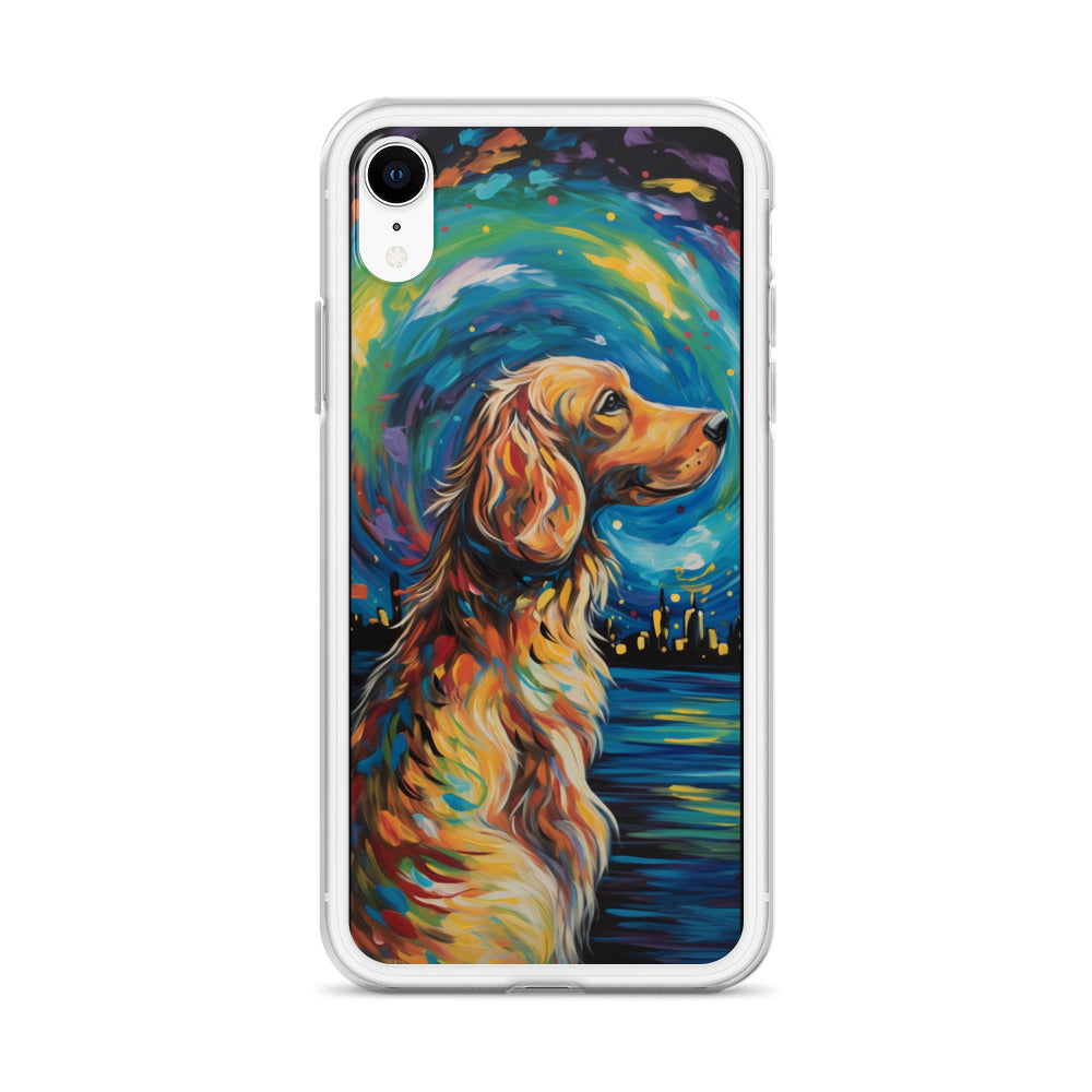 Van Gogh dog F Clear Case for iPhone
