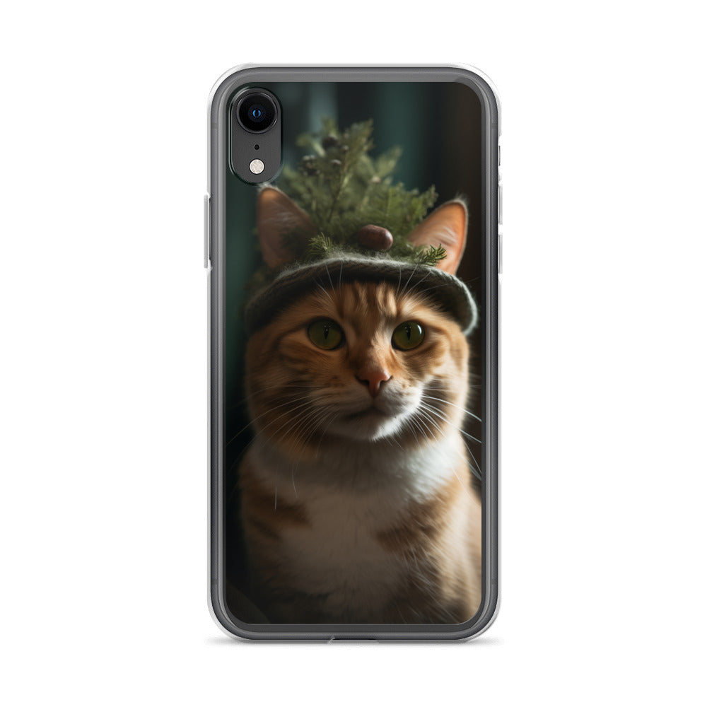 Cat Hat F Clear Case for iPhone®