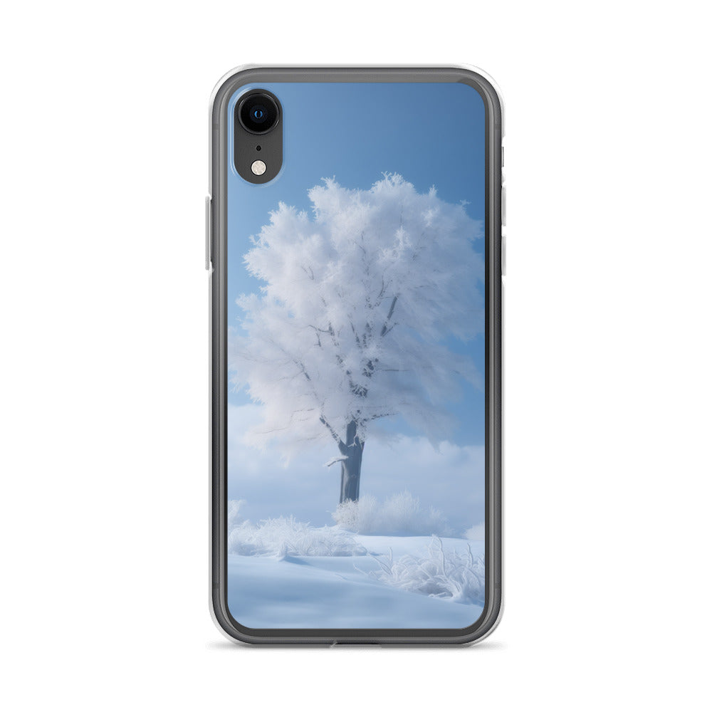 Snow Tree B Clear Case for iPhone®