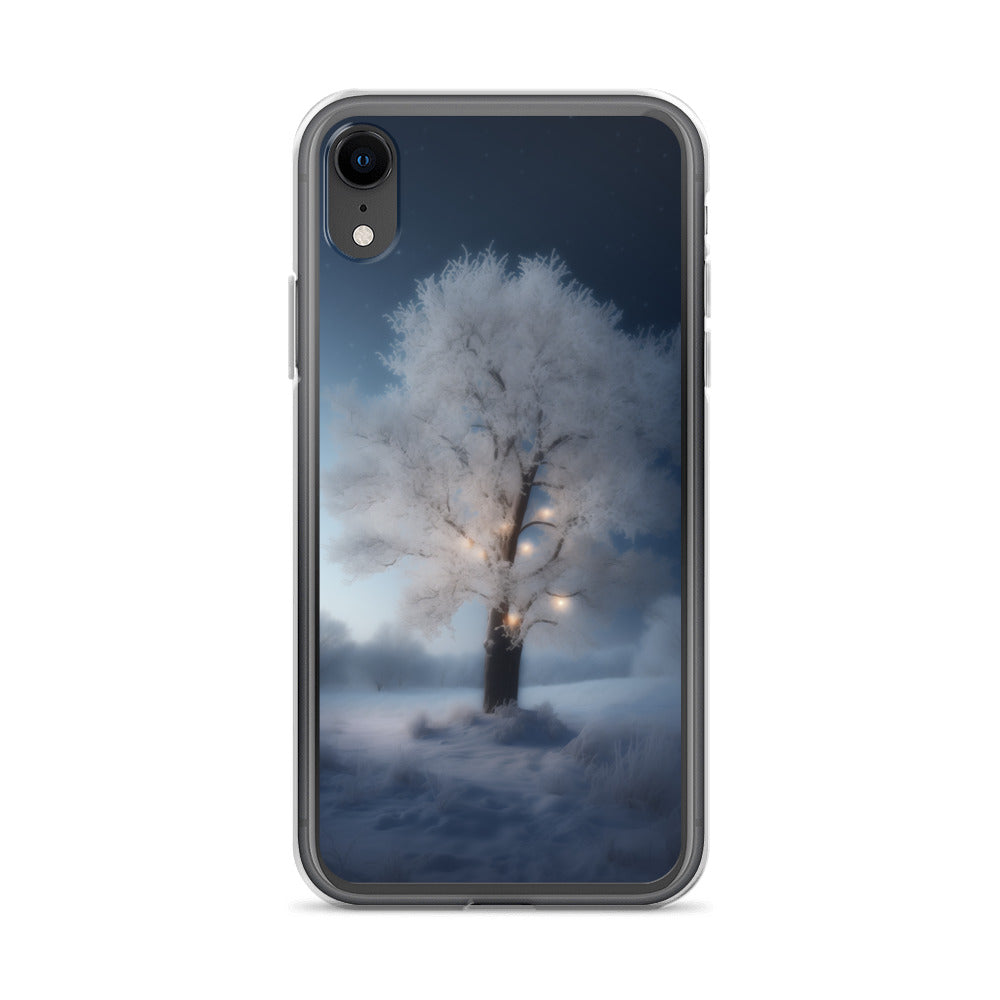 Snow Tree L Clear Case for iPhone®