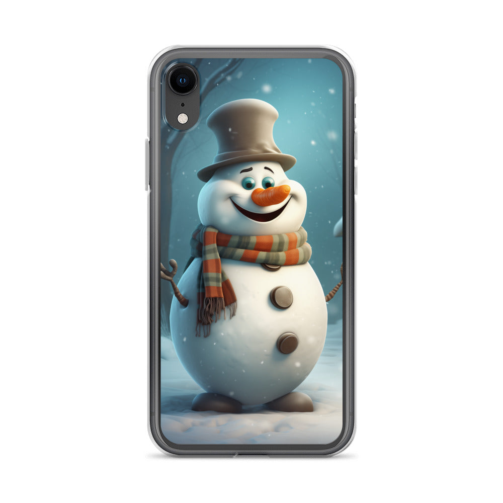 Snowman Finley Clear Case for iPhone®