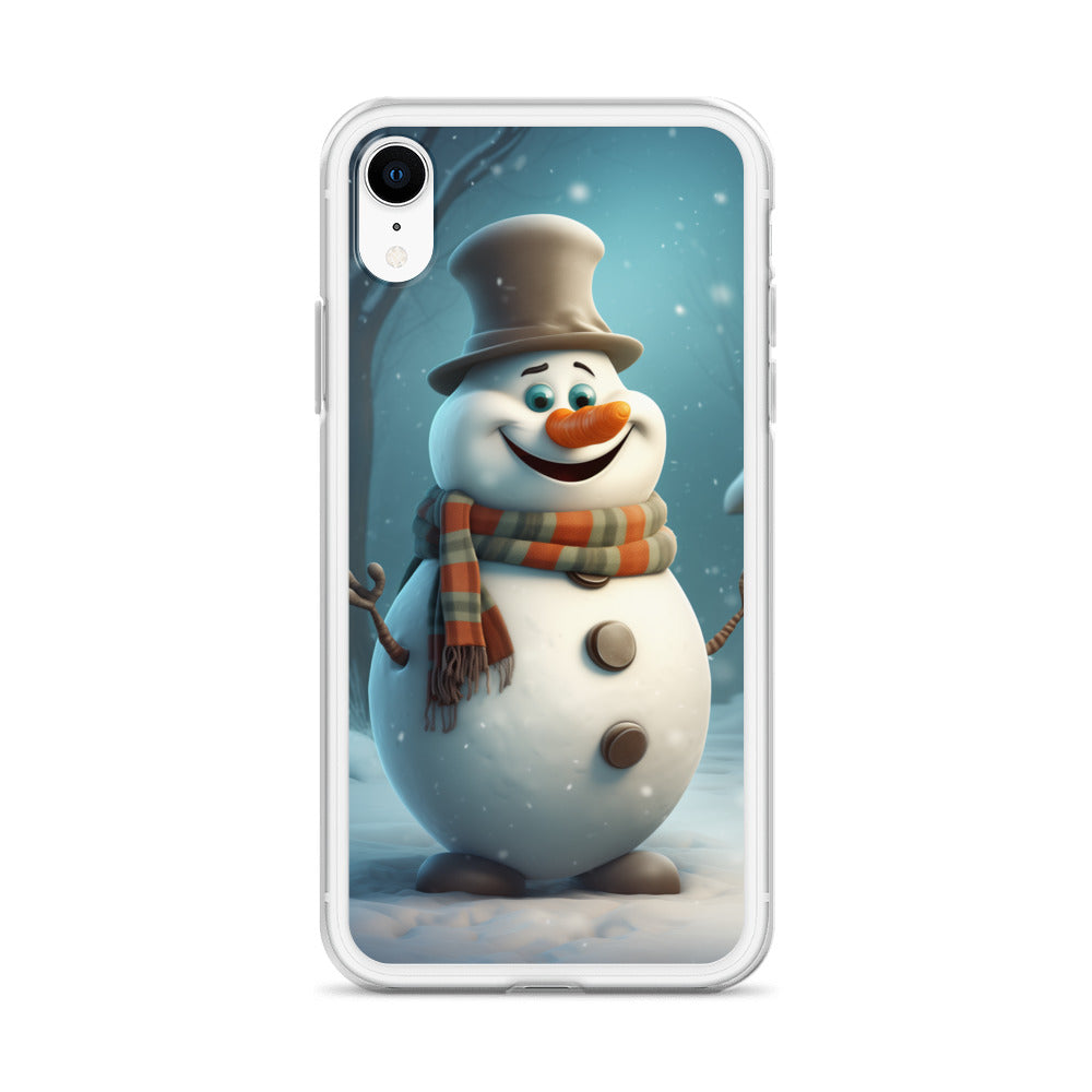 Snowman Finley Clear Case for iPhone®