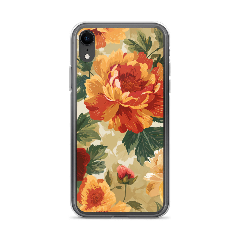 Flower Angel Clear Case for iPhone®