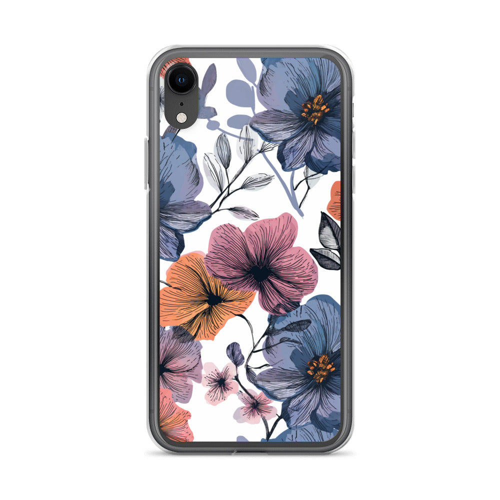 Flower Beautiful Clear Case for iPhone®