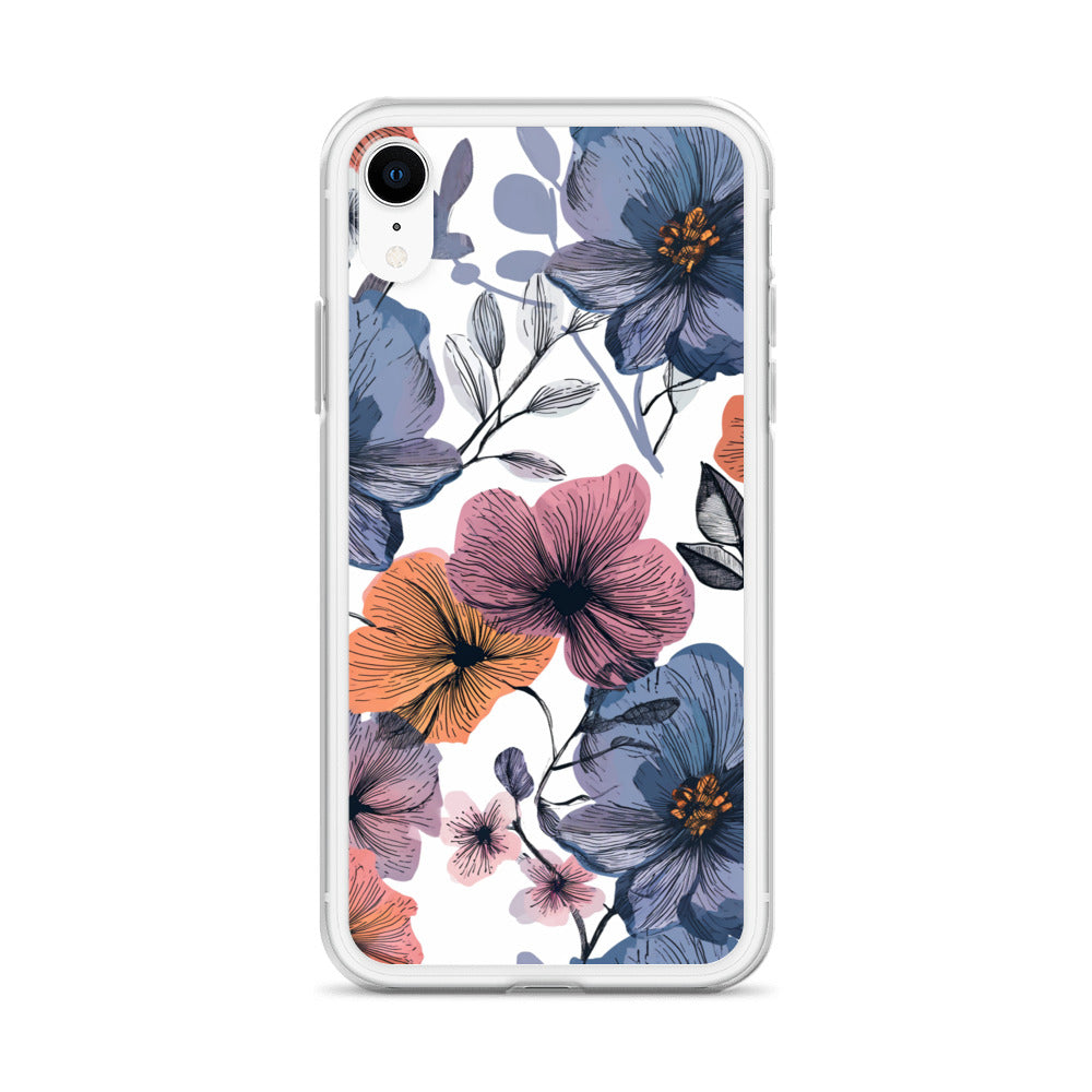 Flower Beautiful Clear Case for iPhone®