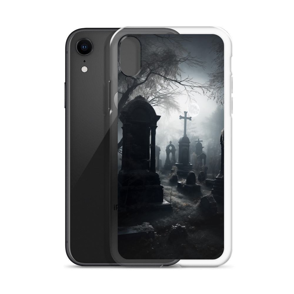 Cemetery B Clear Case for iPhone