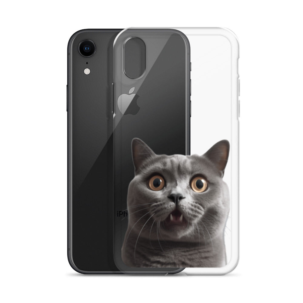 Cat B Clear Case for iPhone