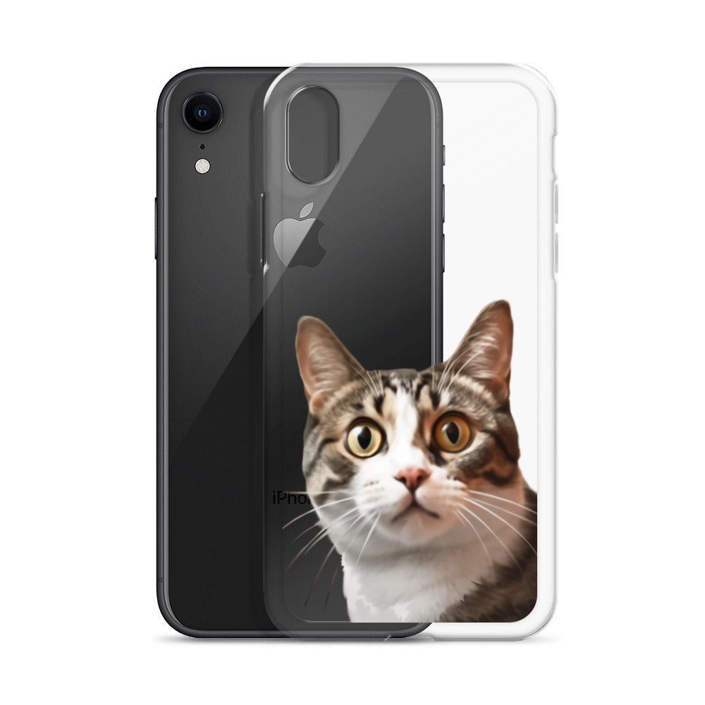 Cat D Clear Case for iPhone