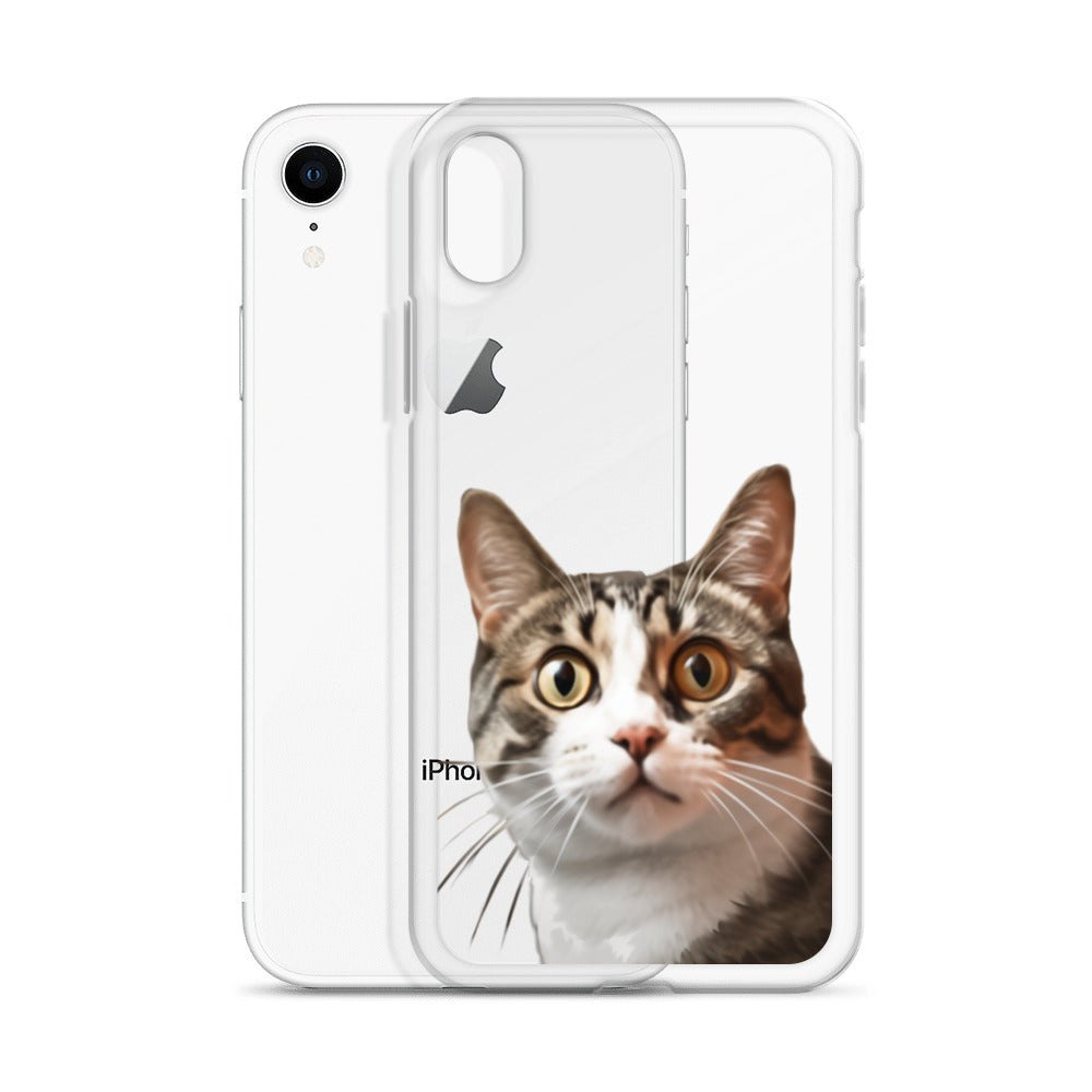 Cat D Clear Case for iPhone
