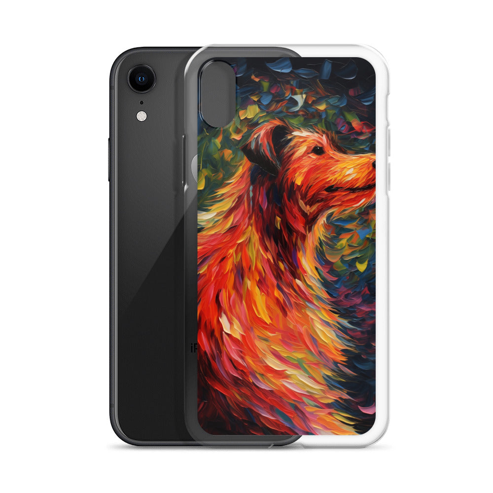 Van Gogh dog C Clear Case for iPhone