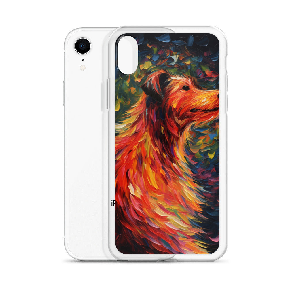 Van Gogh dog C Clear Case for iPhone
