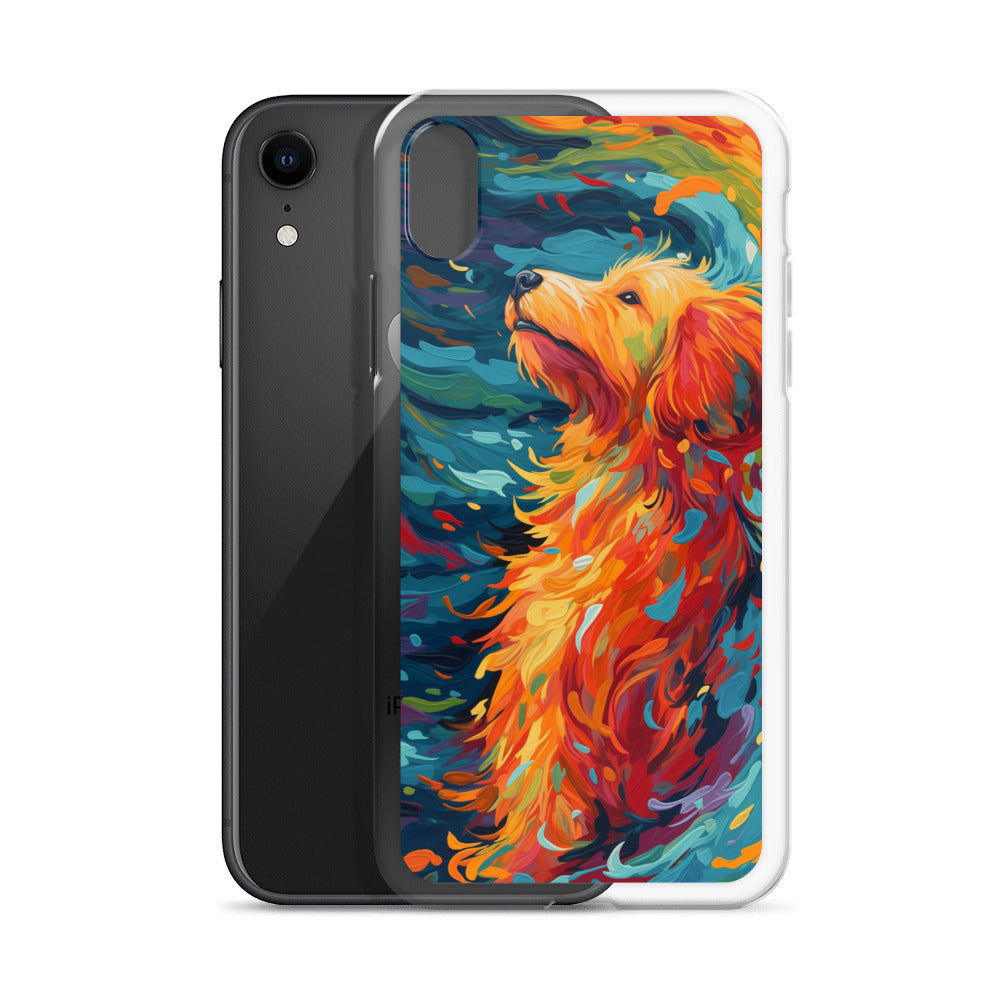 Van Gogh dog B Clear Case for iPhone