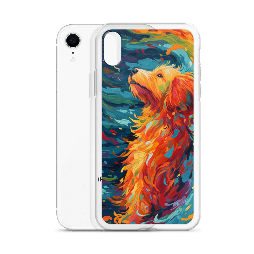 Van Gogh dog B Clear Case for iPhone