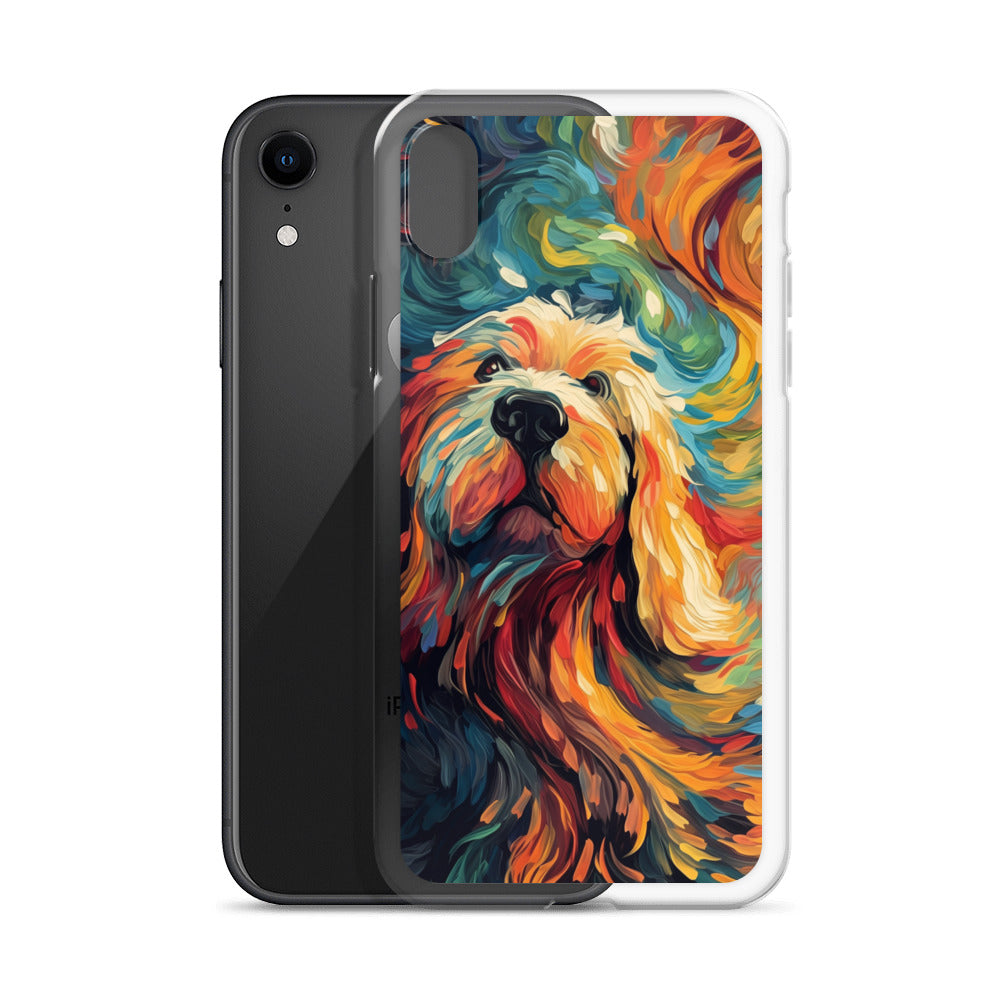 Van Gogh dog D Clear Case for iPhone