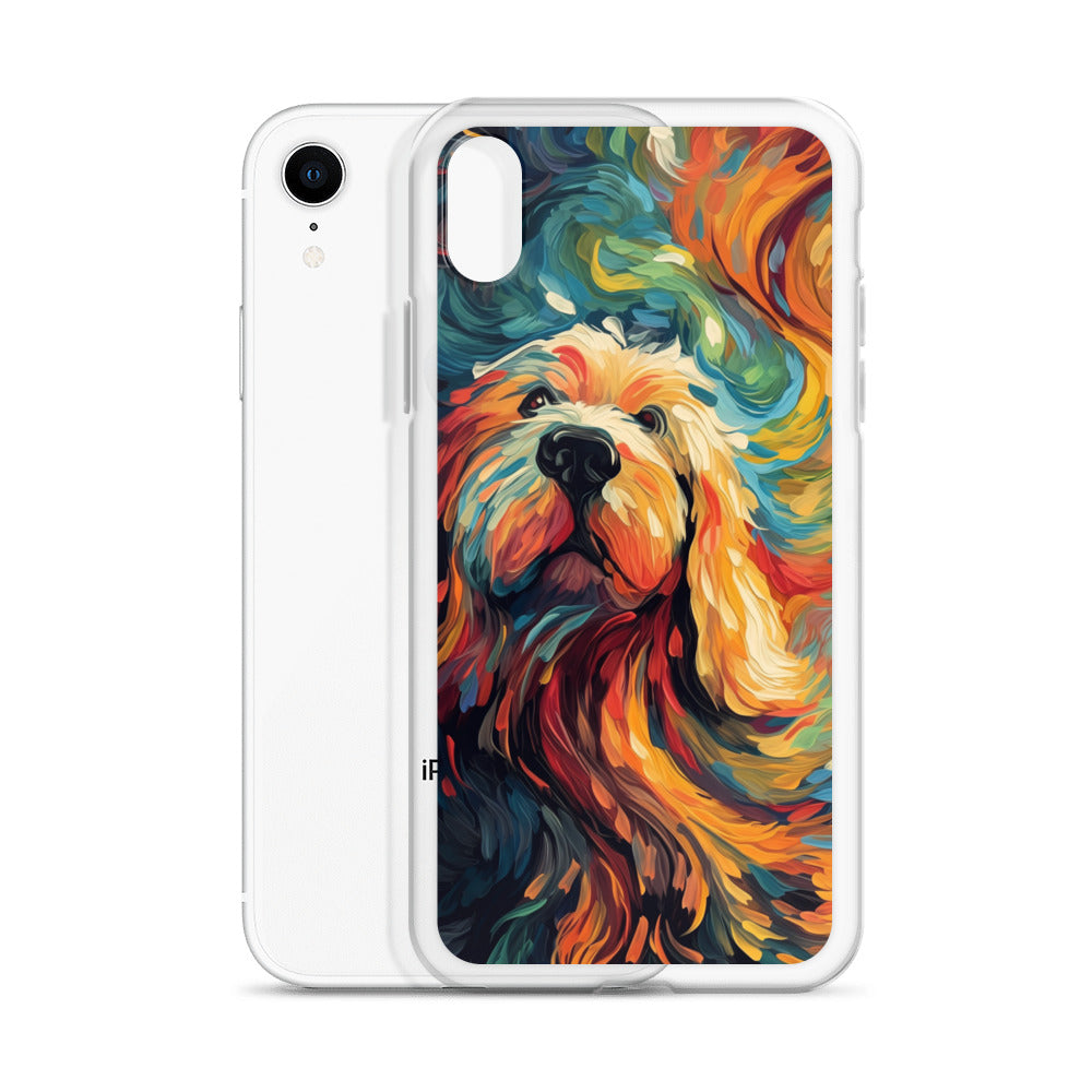 Van Gogh dog D Clear Case for iPhone