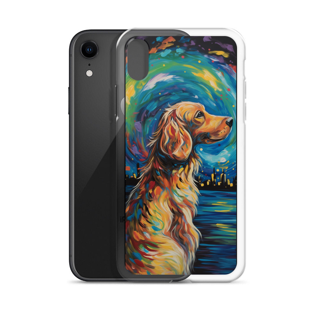 Van Gogh dog F Clear Case for iPhone