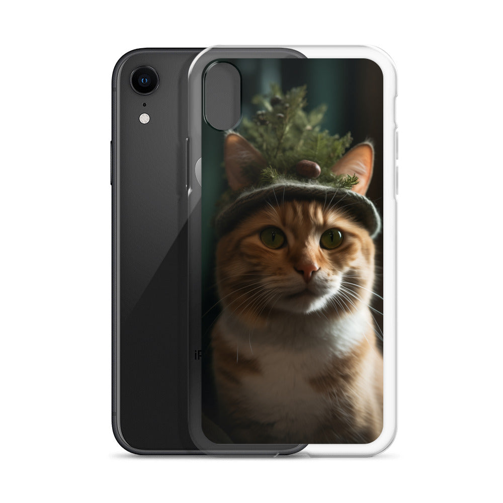 Cat Hat F Clear Case for iPhone®