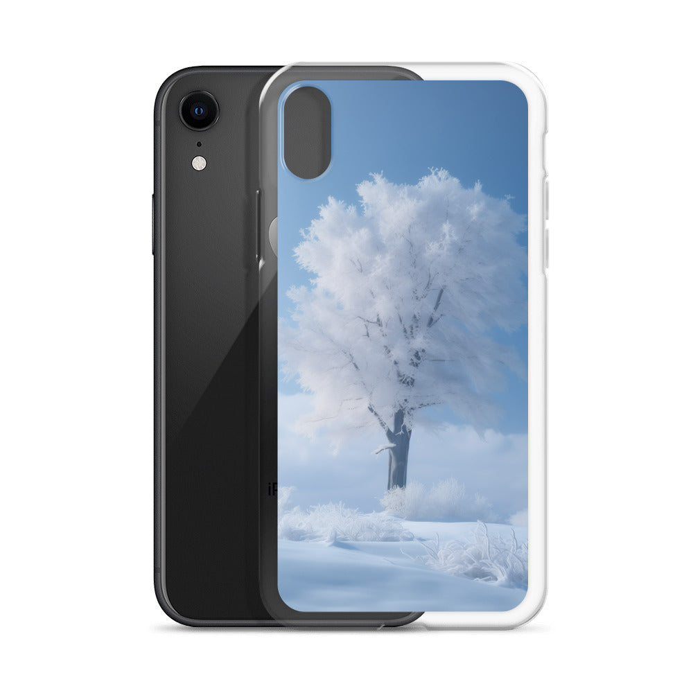 Snow Tree B Clear Case for iPhone®