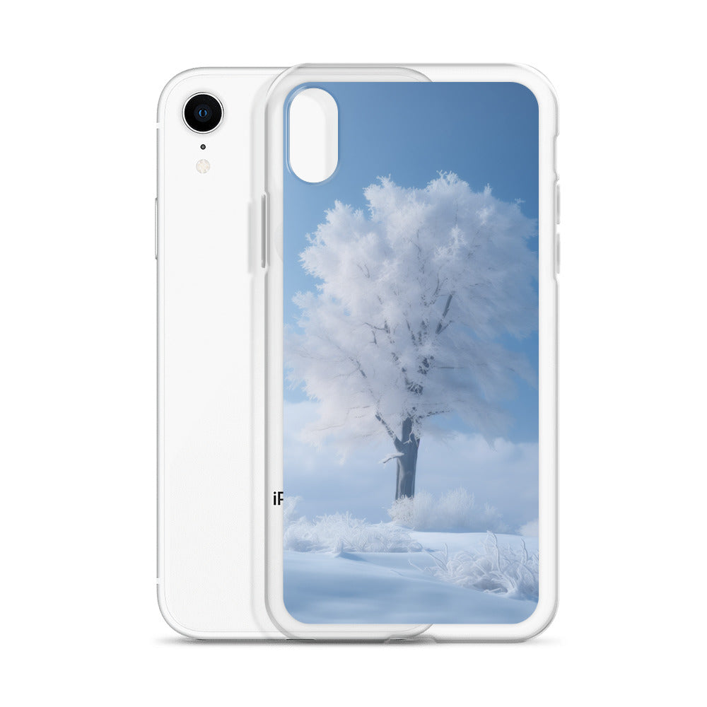 Snow Tree B Clear Case for iPhone®