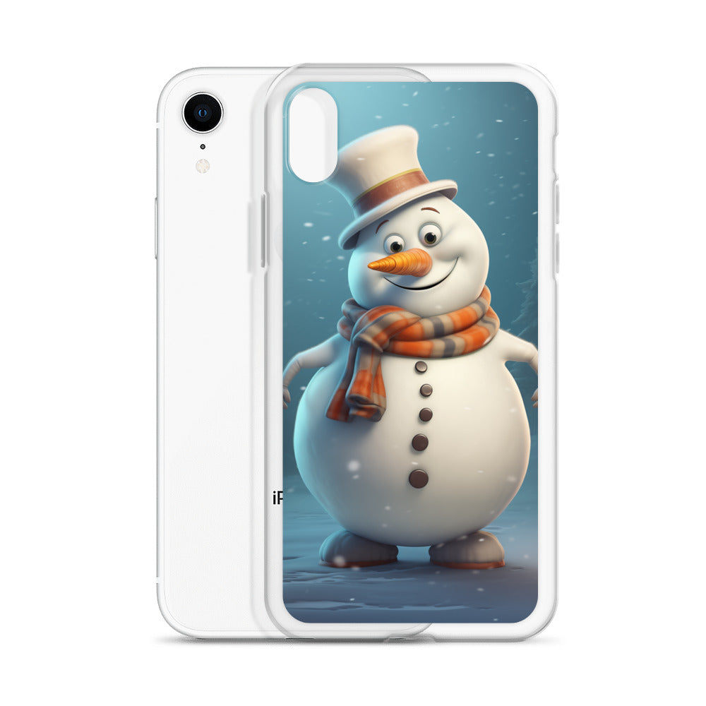Snowman Bailey Clear Case for iPhone®