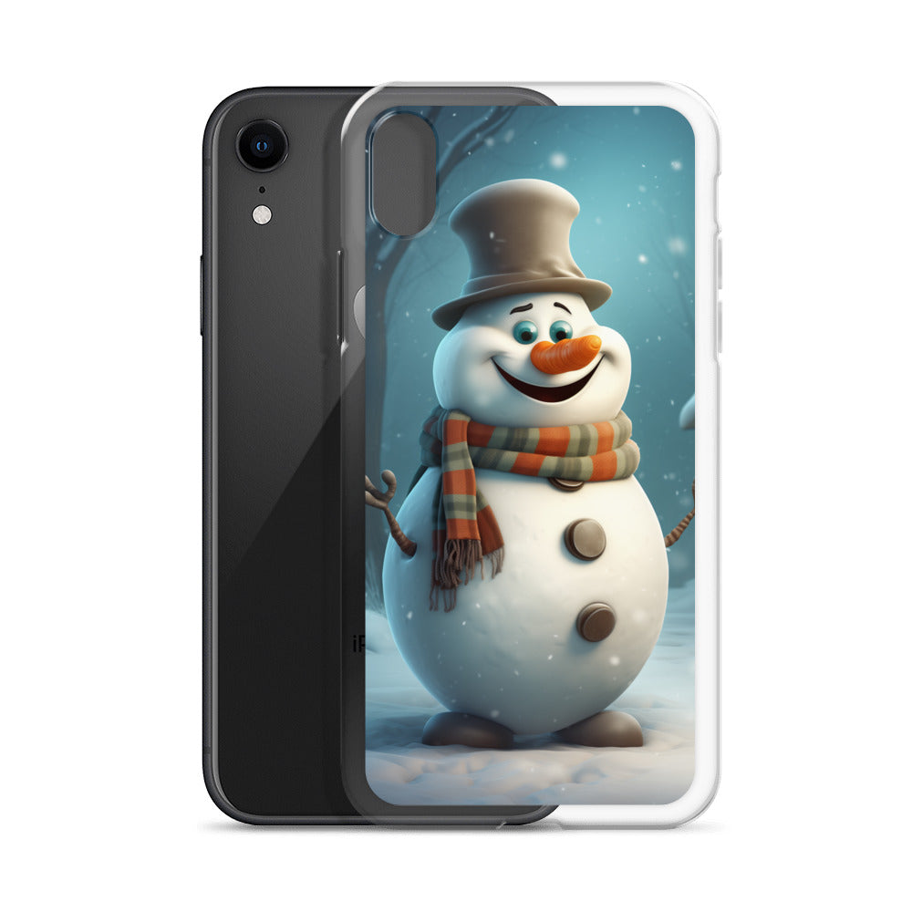 Snowman Finley Clear Case for iPhone®