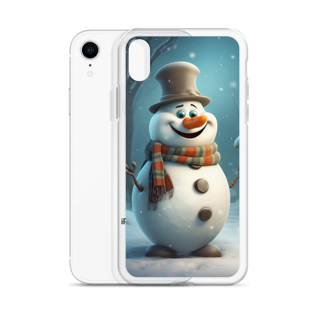 Snowman Finley Clear Case for iPhone®