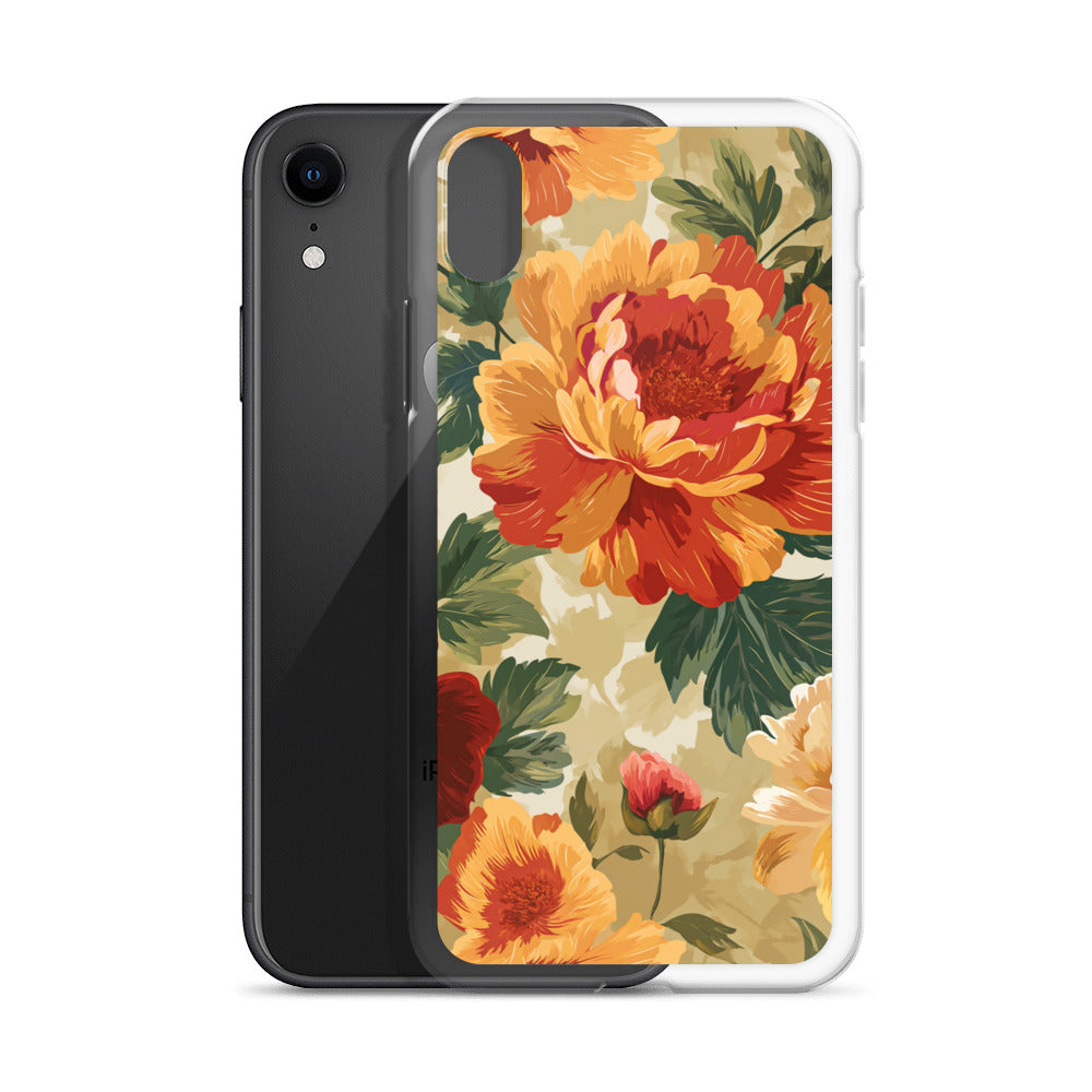 Flower Angel Clear Case for iPhone®