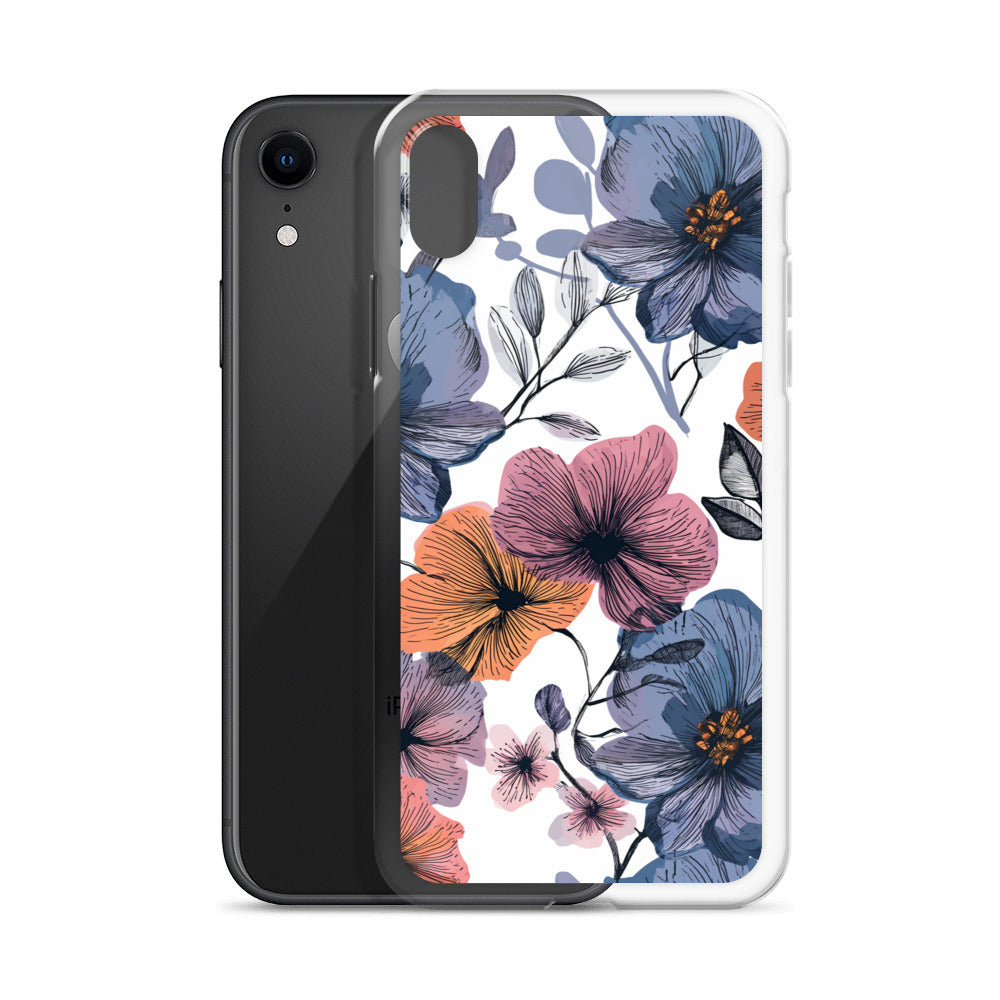 Flower Beautiful Clear Case for iPhone®