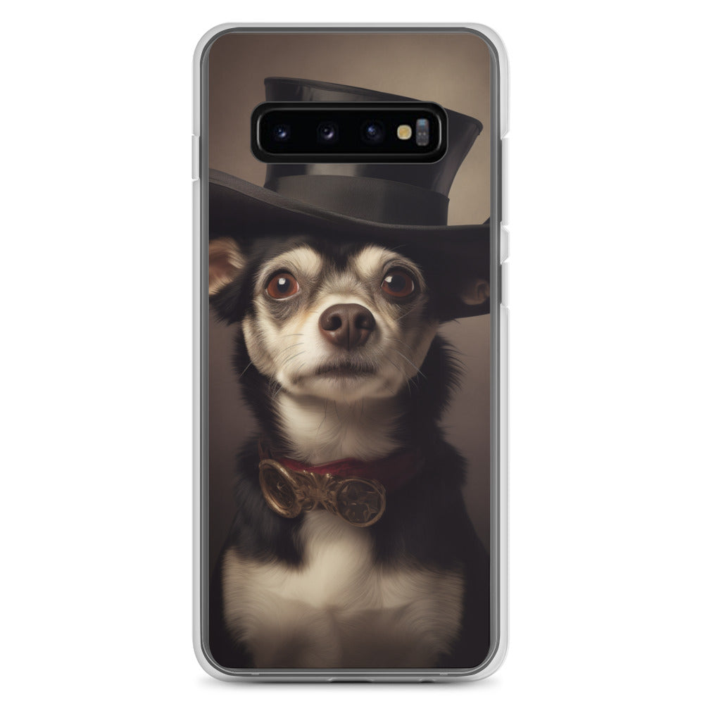 Top Hat Dog A Clear Case for Samsung®