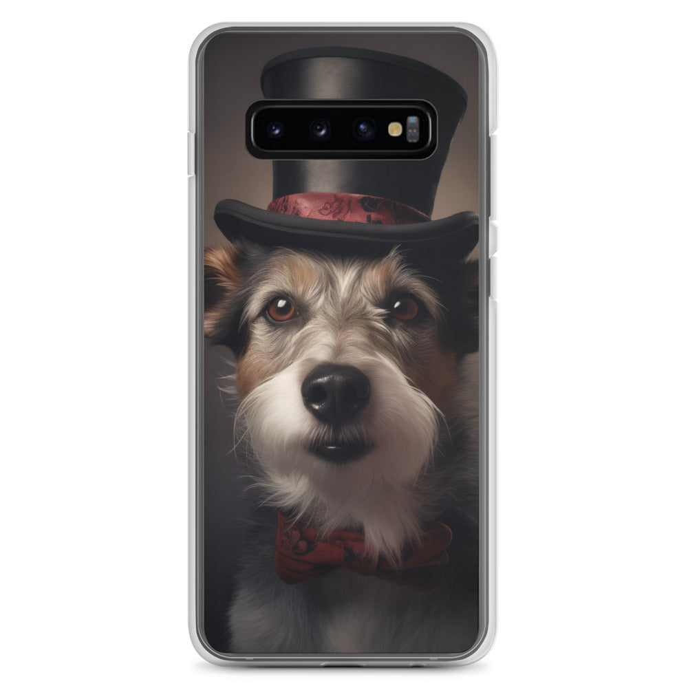 Top Hat Dog E Clear Case for Samsung®