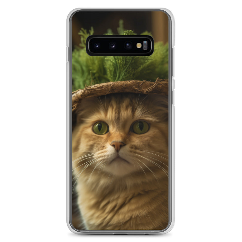 Cat Hat D Clear Case for Samsung®