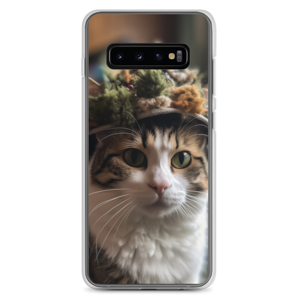 Cat Hat E Clear Case for Samsung®