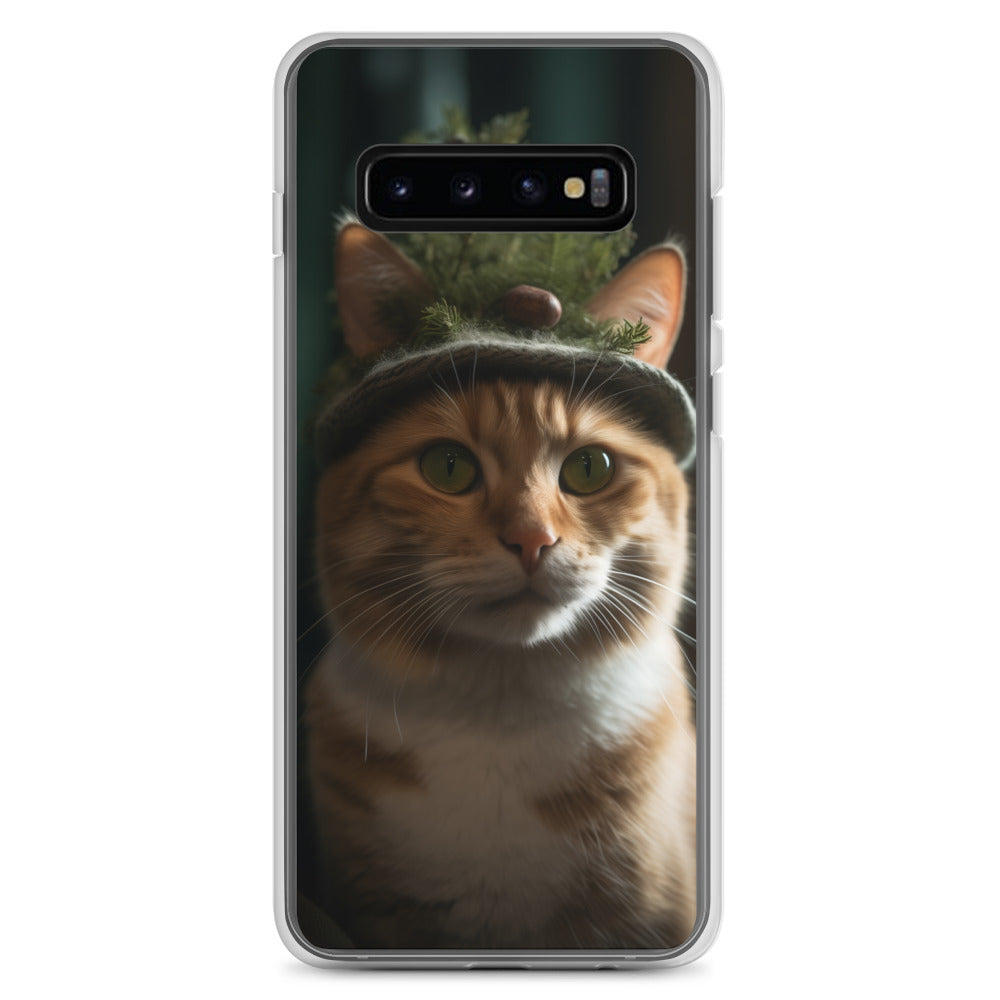 Cat Hat F Clear Case for Samsung®