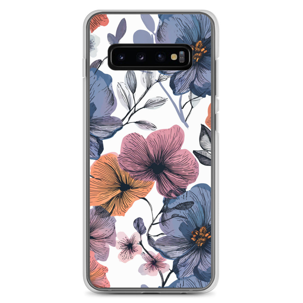 Flower Beautiful Clear Case for Samsung®