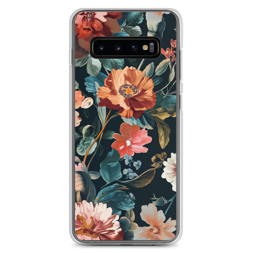 Flower Golden Clear Case for Samsung®