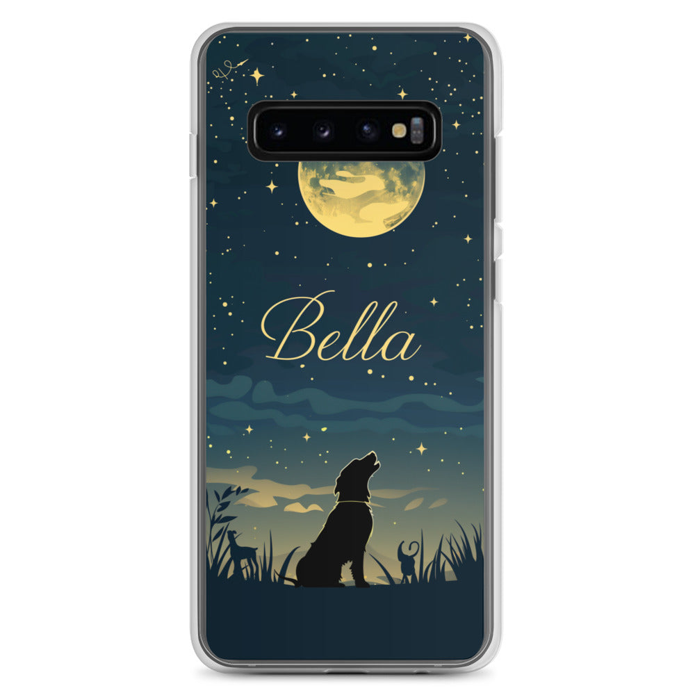 Canine Name Bella Clear Case for Samsung®