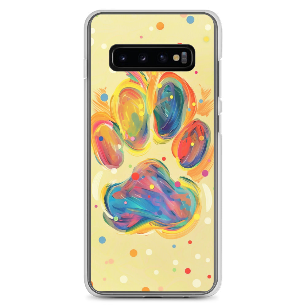 Artistic PawPrints Dreamscape Clear Case for Samsung®