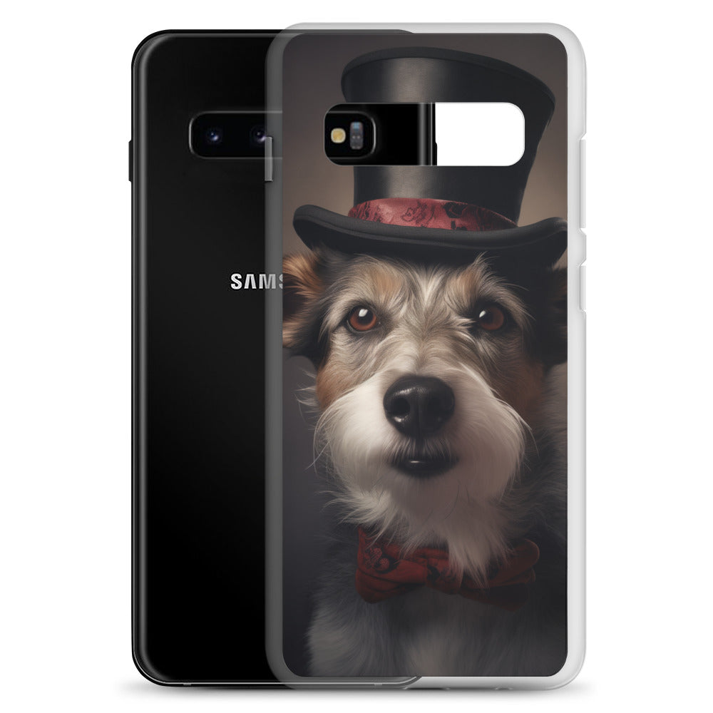 Top Hat Dog E Clear Case for Samsung®
