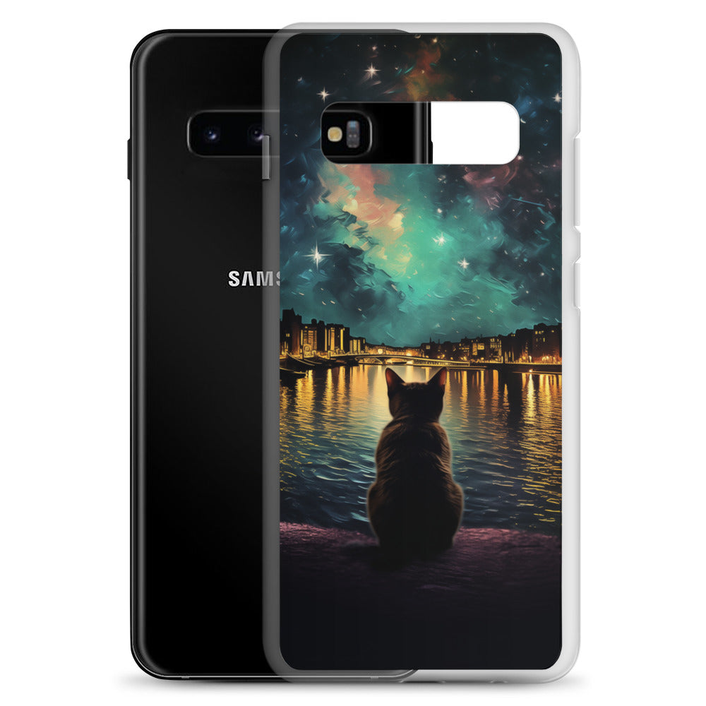 River Cat A Clear Case for Samsung®