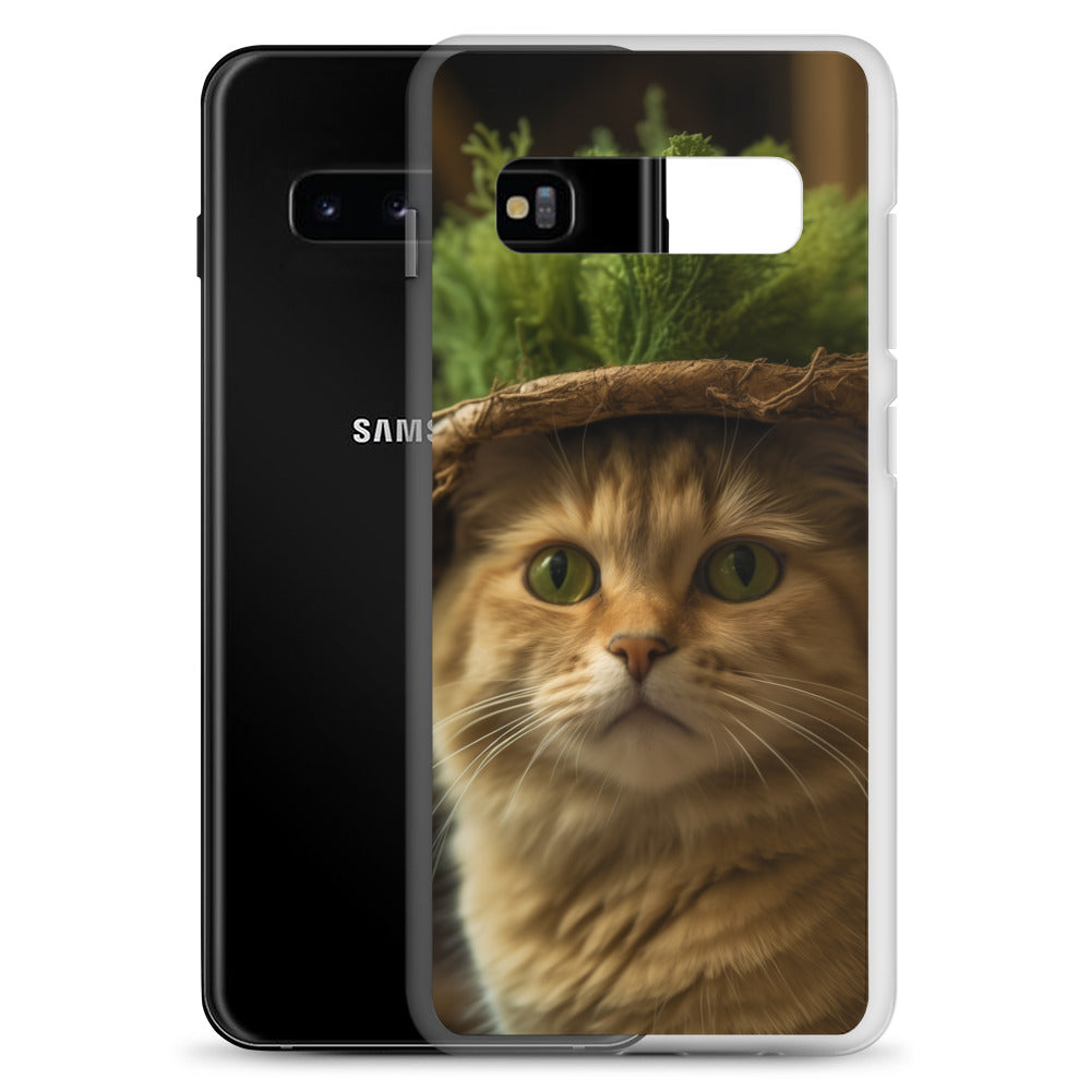 Cat Hat D Clear Case for Samsung®