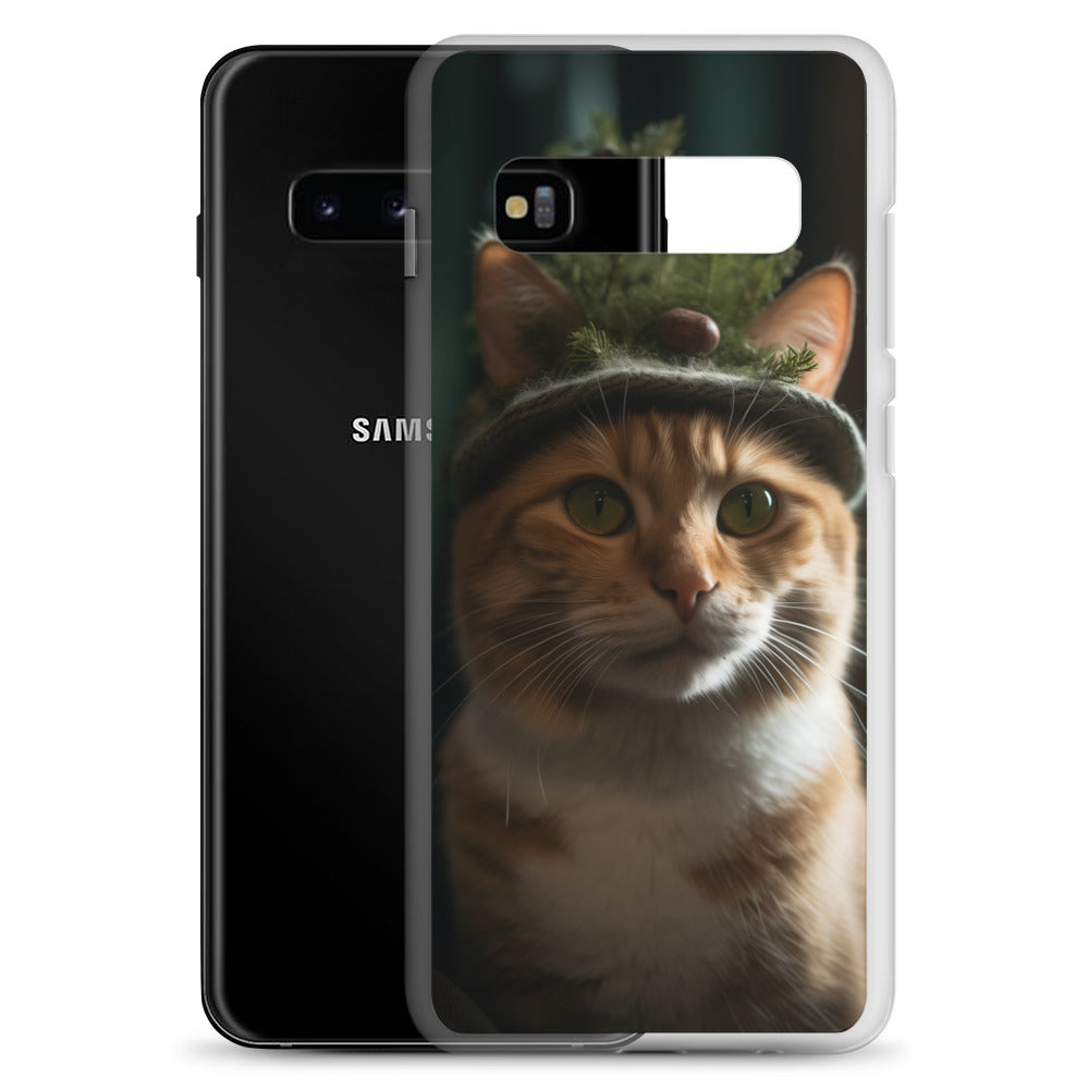 Cat Hat F Clear Case for Samsung®