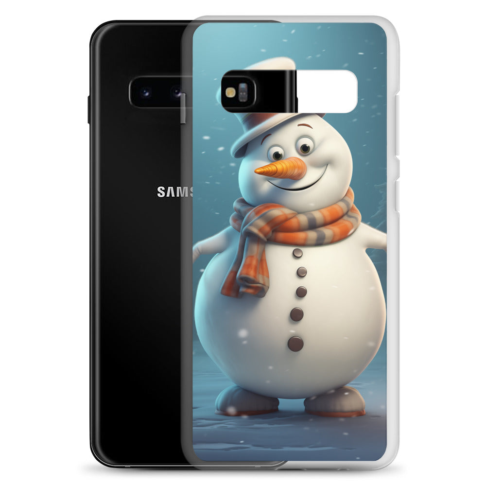Snowman Bailey Clear Case for Samsung®