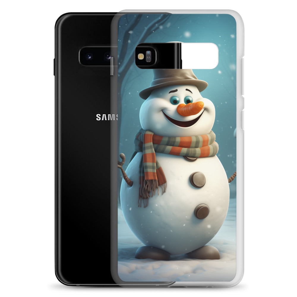 Snowman Finley Clear Case for Samsung®