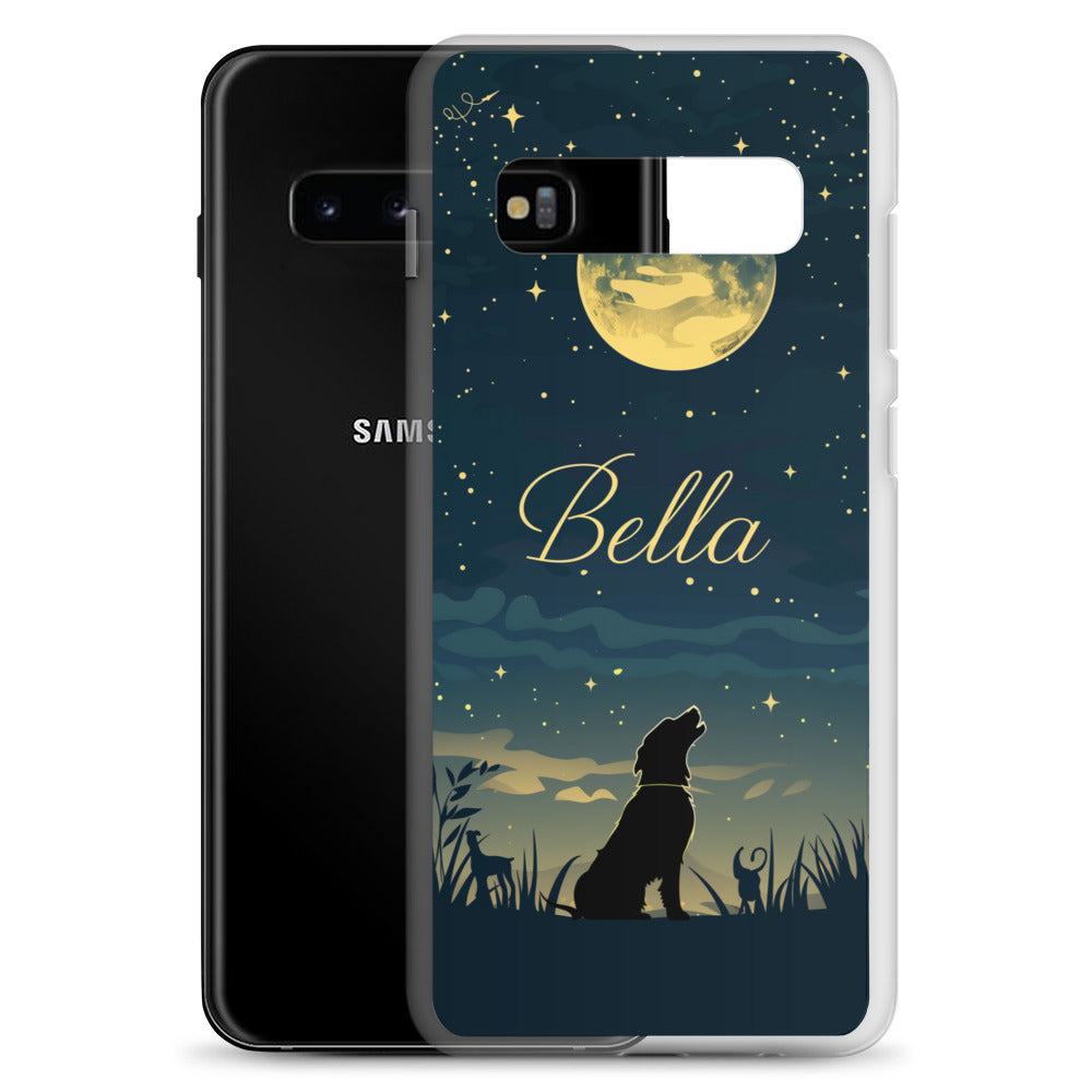 Canine Name Bella Clear Case for Samsung®